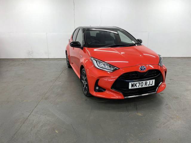 Toyota Yaris 1.5 Hybrid Launch Edition 5dr CVT Hatchback Hybrid Orange