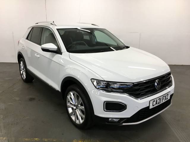 Volkswagen T-Roc 1.5 TSI EVO SEL 5dr DSG Hatchback Petrol White