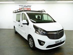 VAUXHALL VIVARO 2018 (18) at Trelawny Isuzu Penzance Penzance