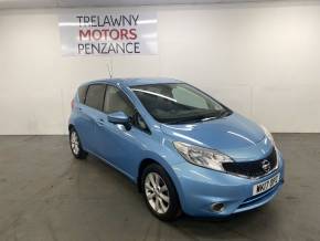NISSAN NOTE 2017 (17) at Trelawny Isuzu Penzance Penzance