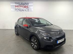 CITROEN C3 2017 (17) at Trelawny Isuzu Penzance Penzance