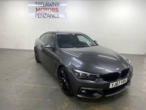 BMW 4 SERIES 2018 (67) at Trelawny Isuzu Penzance Penzance
