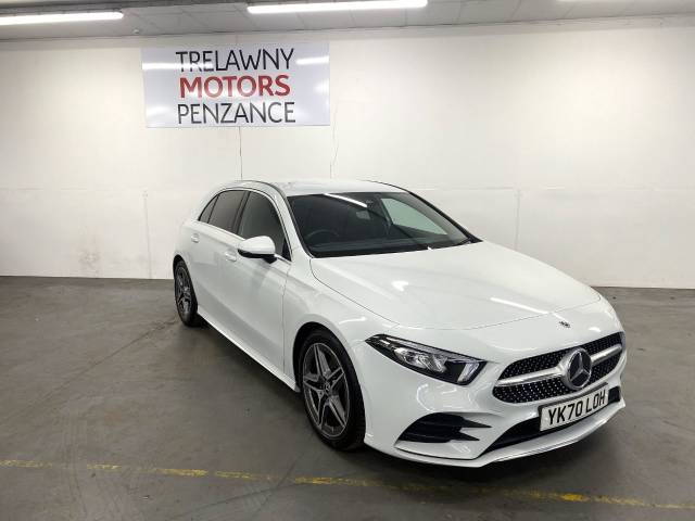 Mercedes-Benz A Class 2.0 A220d AMG Line 5dr Auto Hatchback Diesel White