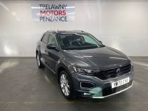 VOLKSWAGEN T-ROC 2021 (70) at Trelawny Isuzu Penzance Penzance