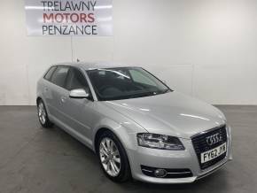 AUDI A3 2012 (62) at Trelawny Isuzu Penzance Penzance