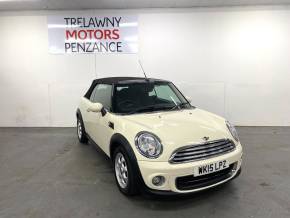 MINI CONVERTIBLE 2015 (15) at Trelawny Isuzu Penzance Penzance