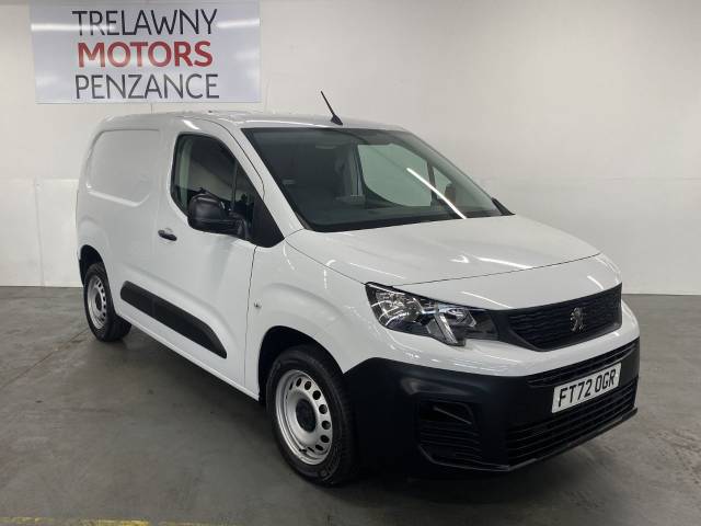 Peugeot Partner 1000 1.5 BlueHDi 100 Professional Premium + Van Panel Van Diesel White