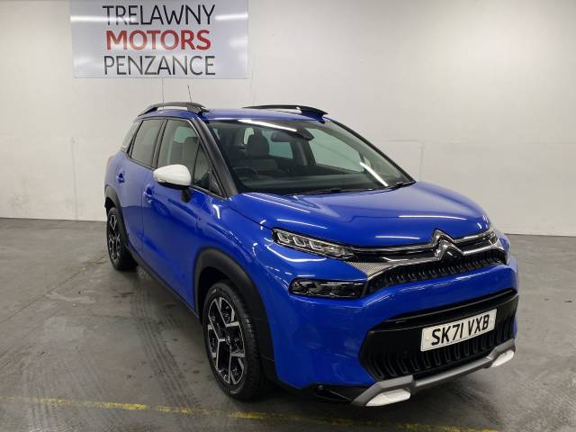 Citroen C3 Aircross 1.2 PureTech 130 Shine Plus 5dr EAT6 MPV Petrol Blue