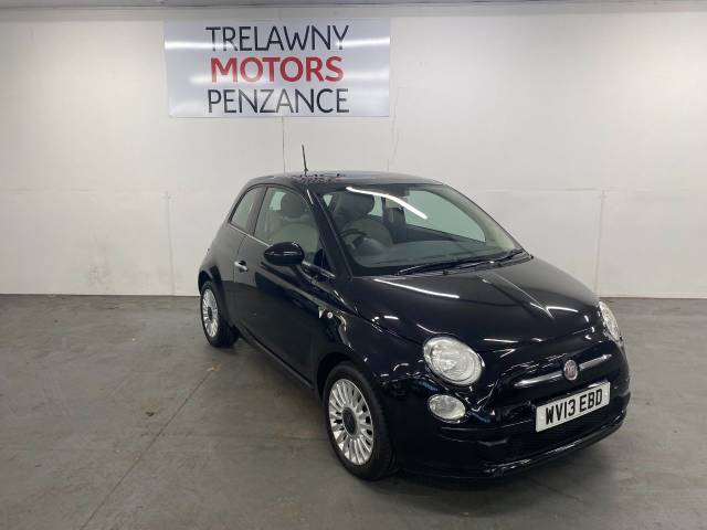 Fiat 500 1.2 Lounge 3dr [Start Stop] Hatchback Petrol Black