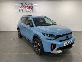 CITROËN C3 AIRCROSS at Trelawny Isuzu Penzance Penzance