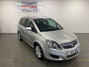 VAUXHALL ZAFIRA at Trelawny Isuzu Penzance Penzance